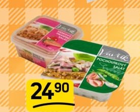 Lahůdky Vavřík POCHOUTKOVÝ SALÁT / PÁRKOVÝ PIKANTNÍ SALÁT