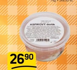 Lahůdky Vavřík ASPIKOVÝ DORTÍK