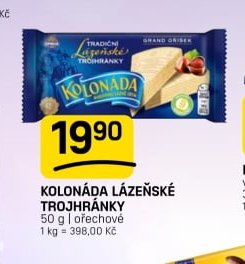 KOLONÁDA LÁZEŇSKÉ TROJHRÁNKY
