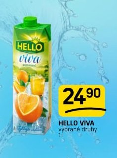 HELLO VIVA vybrané druhy