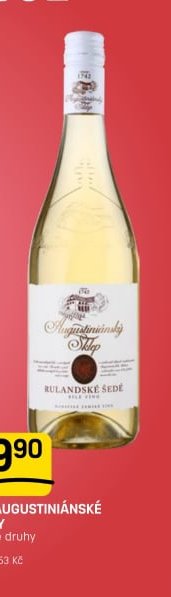 VÍNO AUGUSTINIÁNSKÉ SKLEPY vybrané druhy