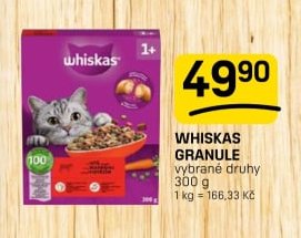 Whiskas granule