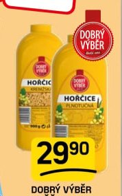 Dobrý výběr hořčice 900g