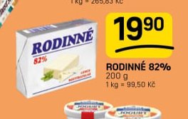 Rodinné 82% 200g
