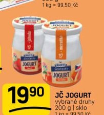 JČ Jogurt 200g sklo