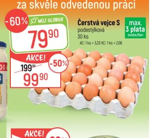 Čerstvé vejce S