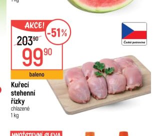 Kuřecí stehenní řízky