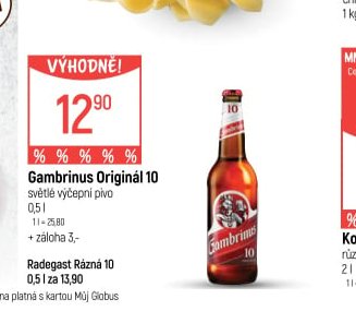 Gambrinus Originál 10