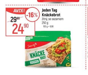 Jeden Tag Knäckebrot