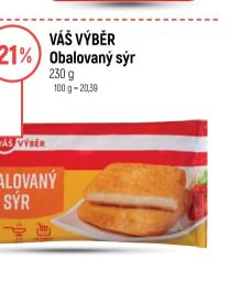 Váš Výběr Obalovaný sýr