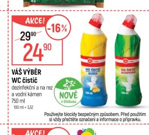 Váš Výběr WC čistič