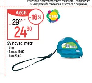Svinovací metr