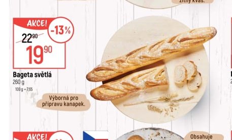 Bageta světlá