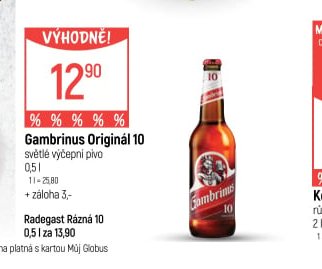 Gambrinus Originál 10 0,5 l