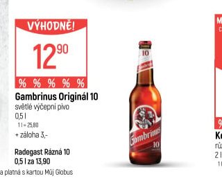 Gambrinus Originál 10