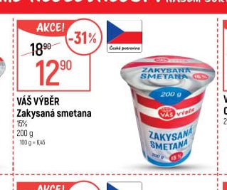 Váš Výběr Zakysaná smetana