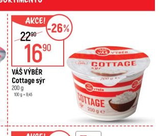 Váš Výběr Cottage sýr