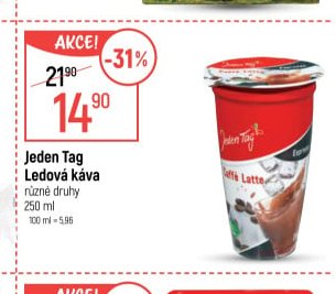 Jeden Tag Ledová káva