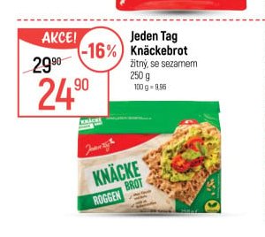 Jeden Tag Knäckebrot
