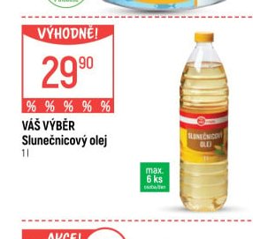 Váš Výběr Slunečnicový olej