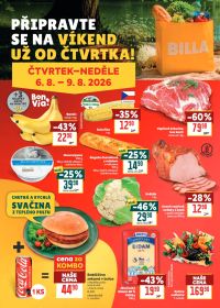 akční leták BILLA 5.8.2026-11.8.2026