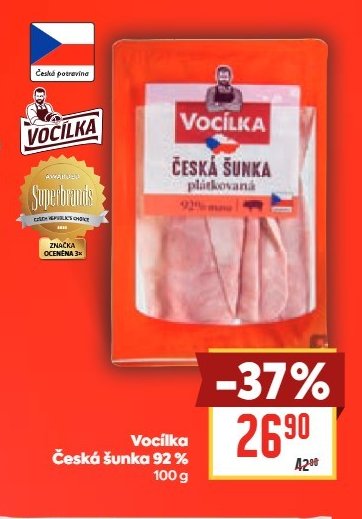 Vocílka Česká šunka