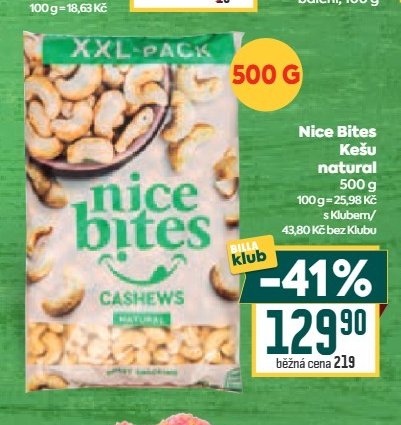 Nice Bites Kešu natural