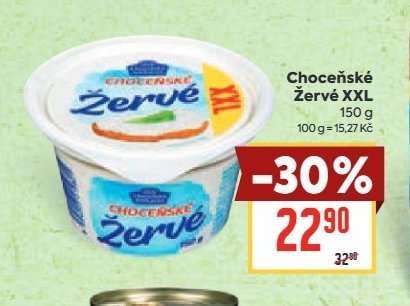Choceňské Žervé XXL