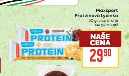Maxsport Proteinová tyčinka