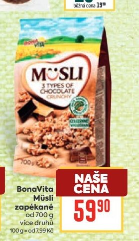 BonaVita Müsli zapékané