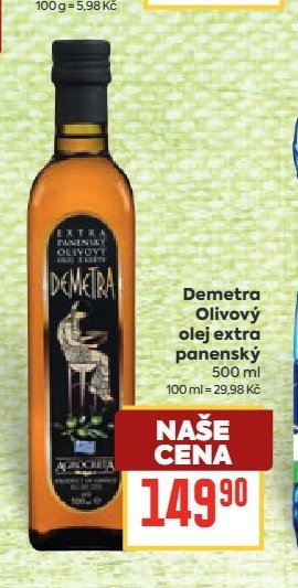 Demetra Olivový olej extra panenský