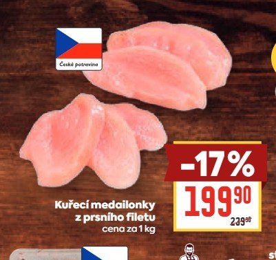 Kuřecí medailonky z prsního filetu