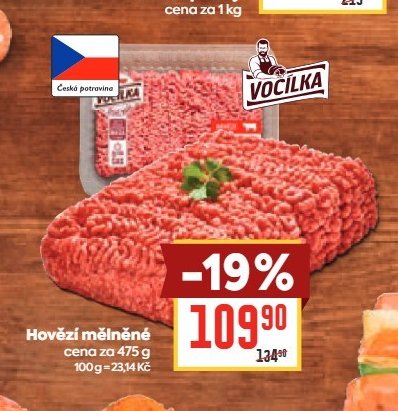 Hovězí mleté
