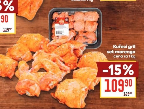 Kuřecí gril set marengo