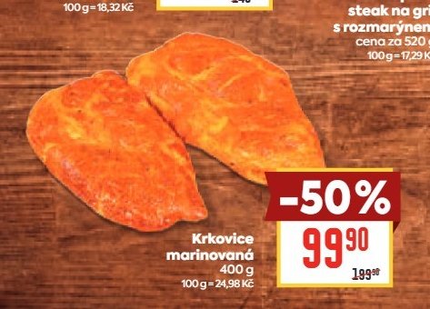 Krkovice marinovaná
