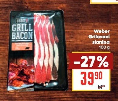 Weber Grilovací slanina