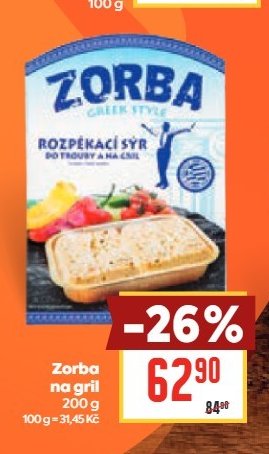 Zorba na gril