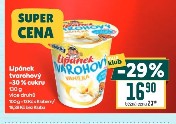 Lipánek tvarohový