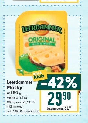 Leerdammer Plátky