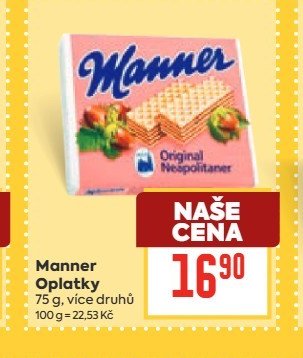 Manner Oplatky