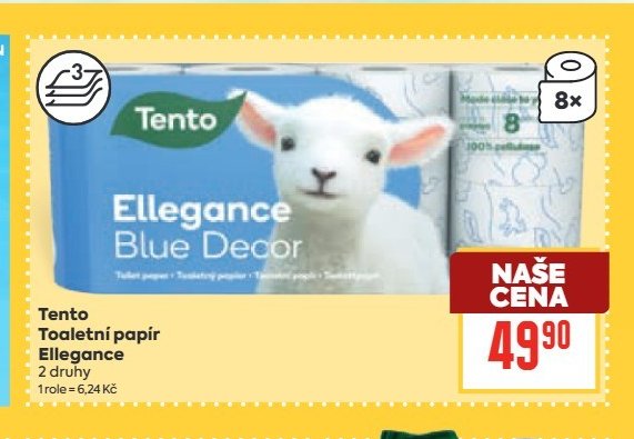 Tento Toaletní papír Ellegance