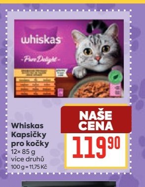 Whiskas Kapsičky pro kočky