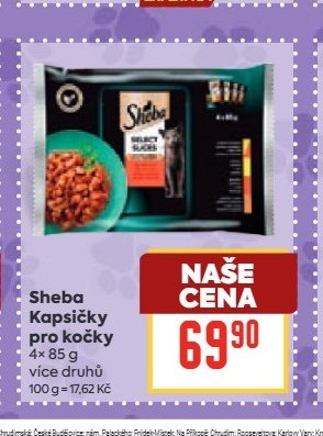 Sheba Kapsičky pro kočky