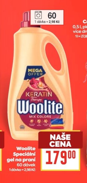 Woolite Speciální gel na praní 60 dávek