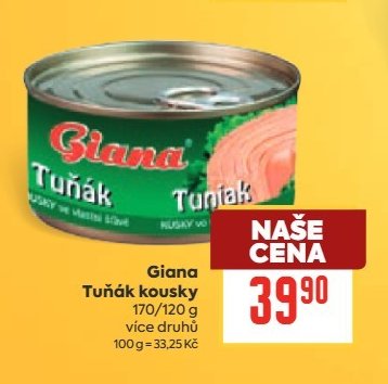 Giana Tuňák kousky