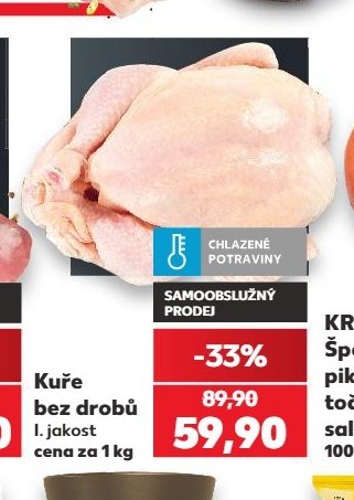 Kuře bez drobů
