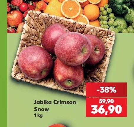 Jablka Crimson Snow