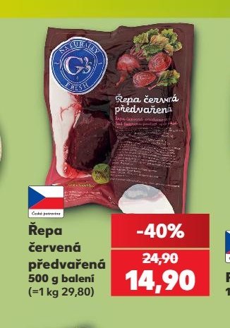 Řepa červená předvařená