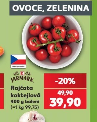 Rajčata koktejlová