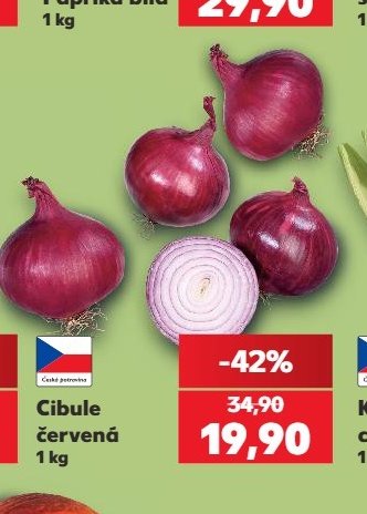 Cibule červená